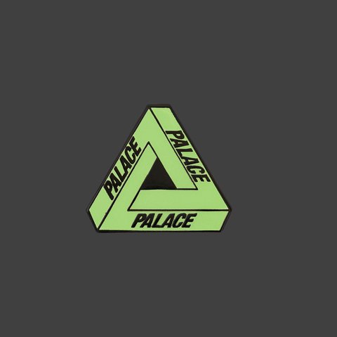 Palace TRI-FERG GLOW PIN BADGE GLOW IN THE DARK - Colorway