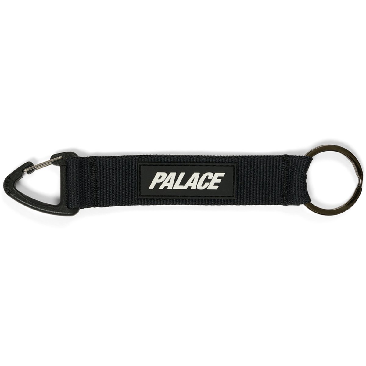 TRIANGLE WEBBING KEYRING BLACK
