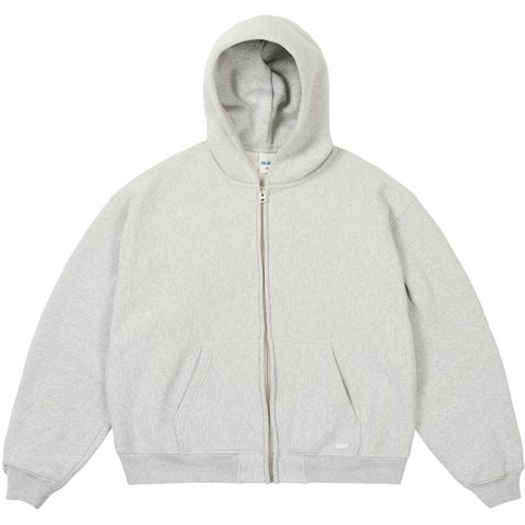 Palace UNISEX ZIP HOOD GREY MARL - $168.00