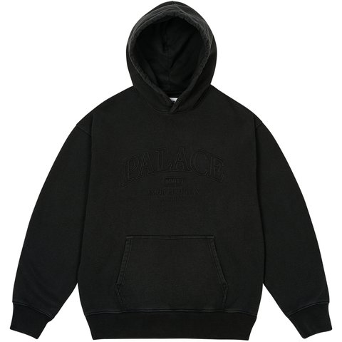 UNITAS PIGMENT WASH HOOD BLACK