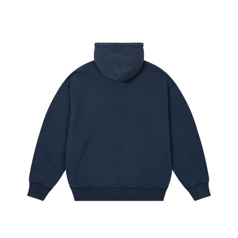 Palace UNITAS PIGMENT WASH HOOD NAVY - Colorway