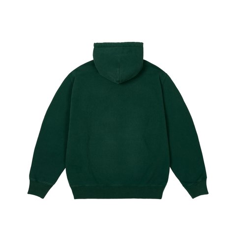 Palace UNITAS PIGMENT WASH HOOD RACEY GREEN - Colorway