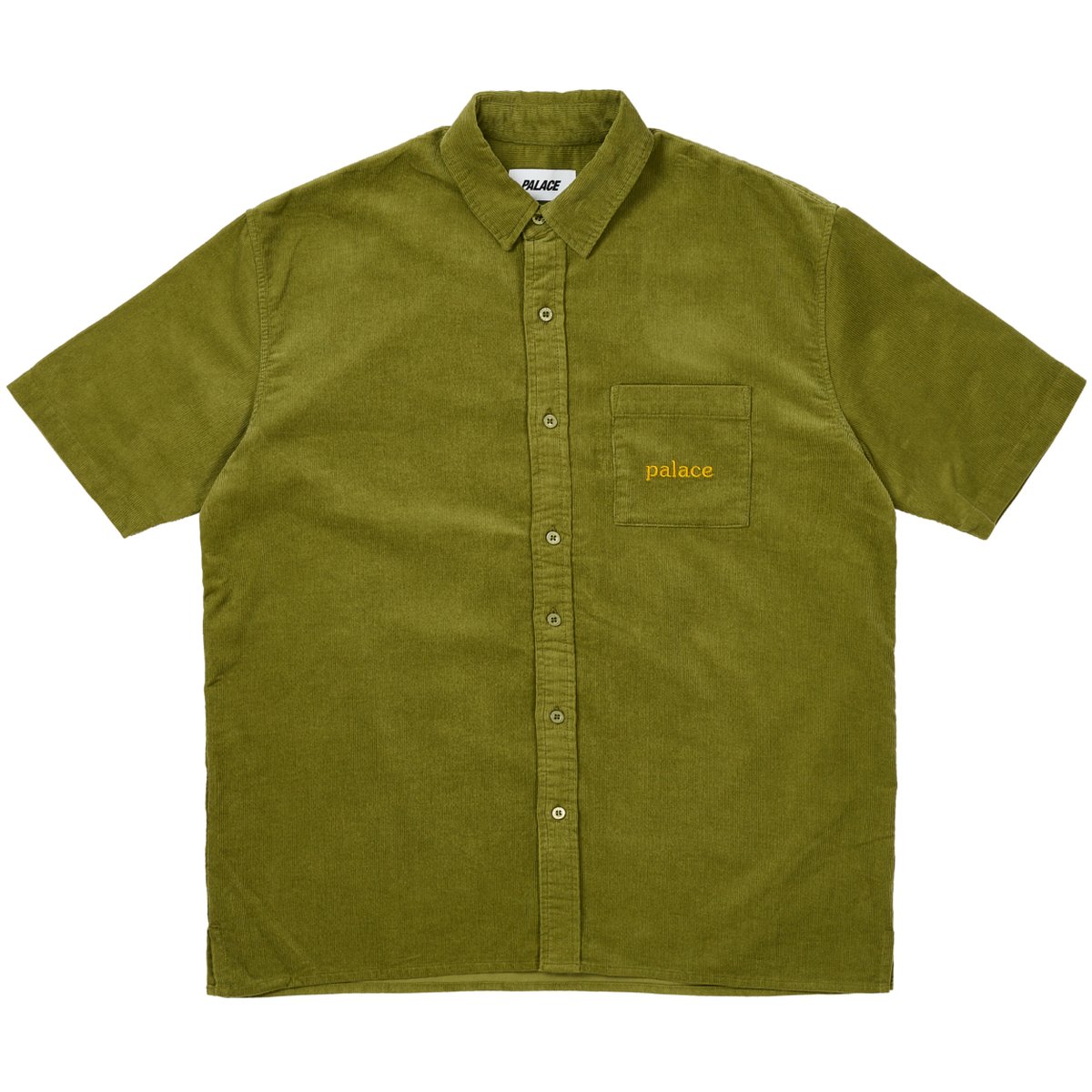 WASHED CORD SHIRT GREEN