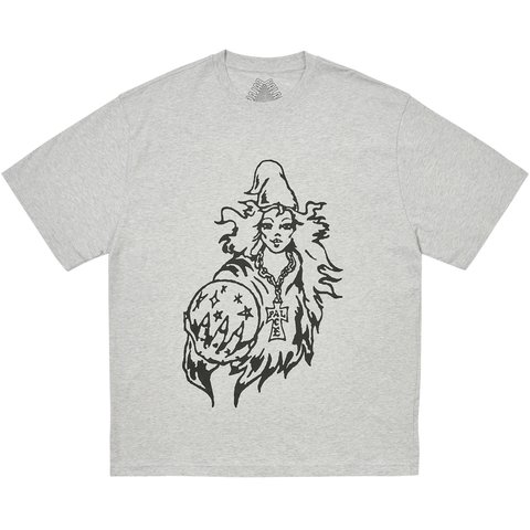 WIZ T-SHIRT GREY MARL