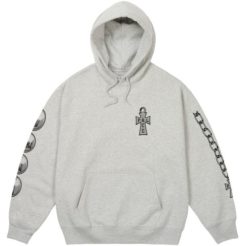 Palace WIZARD SLEEVES HOOD GREY MARL - €138.00