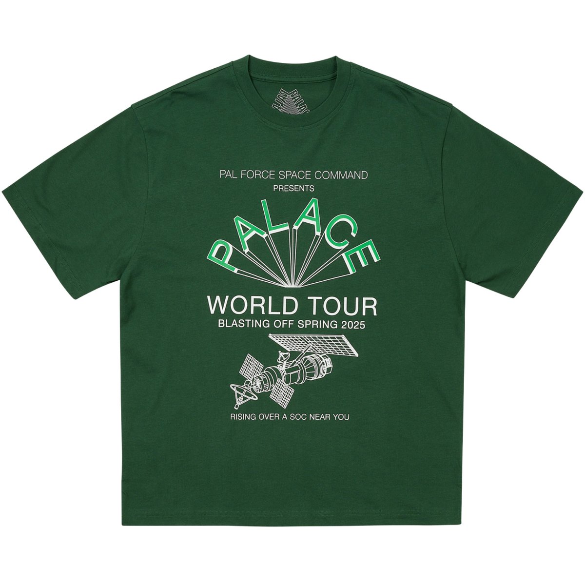 WORLD TOUR T-SHIRT RACEY GREEN