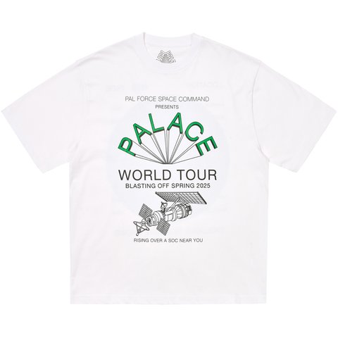 WORLD TOUR T-SHIRT WHITE
