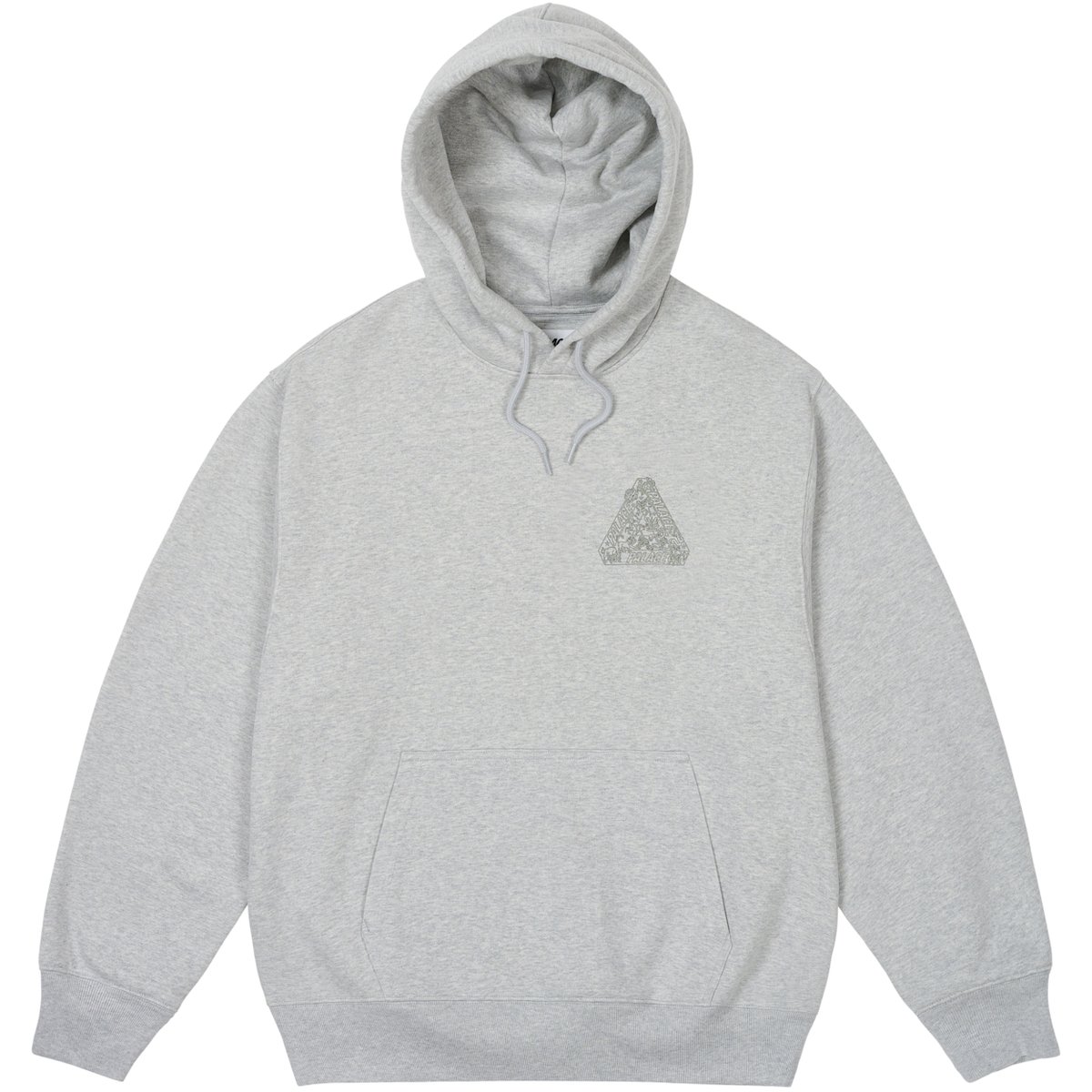 ZODIAC TRI-FERG HOOD GREY MARL