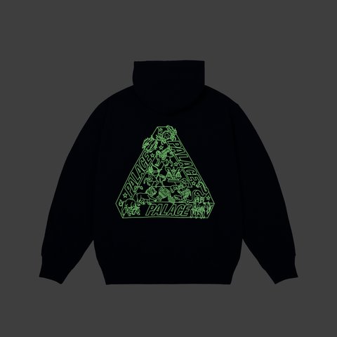 Palace ZODIAC TRI-FERG HOOD NAVY - Colorway