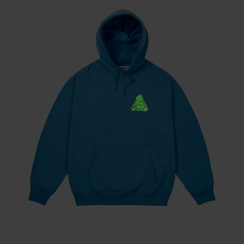 Palace ZODIAC TRI-FERG HOOD OCEAN BLUE - Colorway