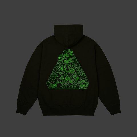 Palace ZODIAC TRI-FERG HOOD THE DEEP GREEN - Colorway