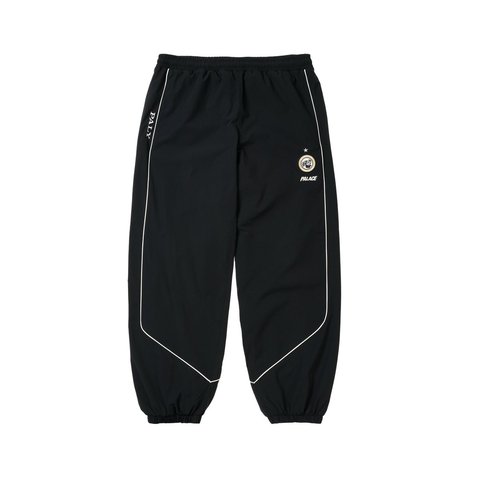 Palace PRO TEAM PIPED SHELL JOGGER BLACK - Style 4