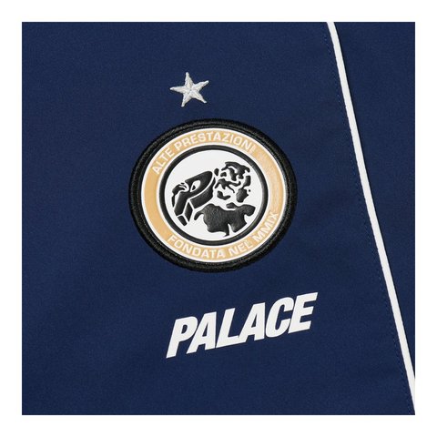 Palace PRO TEAM PIPED SHELL JOGGER NAVY - Style 4