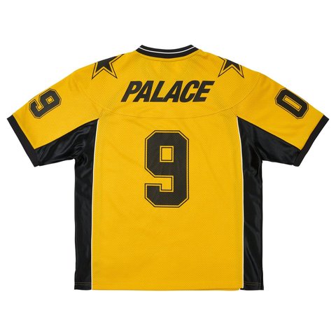 Palace NEIN MESH JERSEY YELLOW - Style 3
