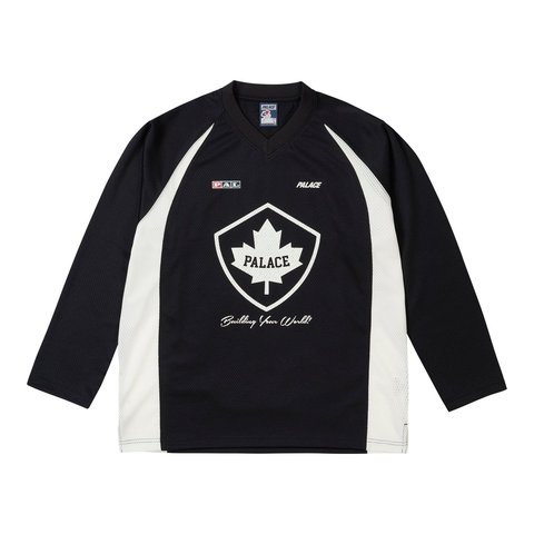 Palace PAL-ICE HOCKEY JERSEY BLACK - Style 3