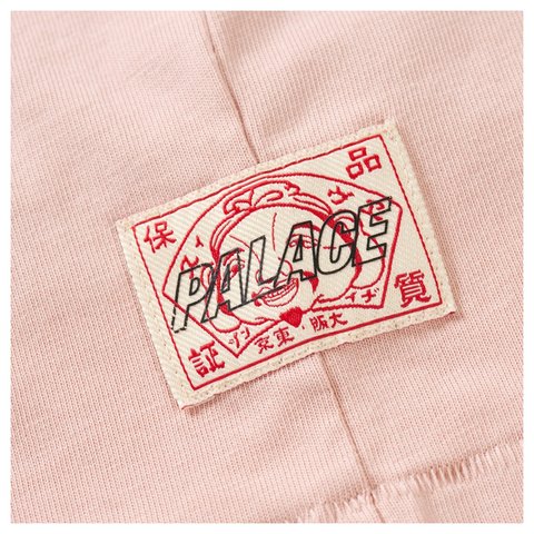Palace PALACE EVISU HEAVY WASH T-SHIRT MISTY PINK - Style 4