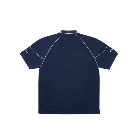 Palace PRO TEAM PIPED POLO NAVY - Style 3