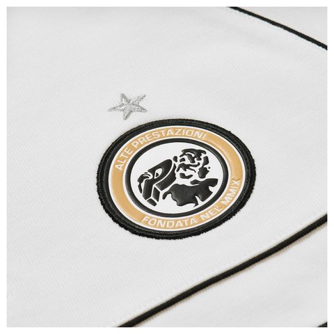 Palace PRO TEAM PIPED POLO WHITE - Style 3