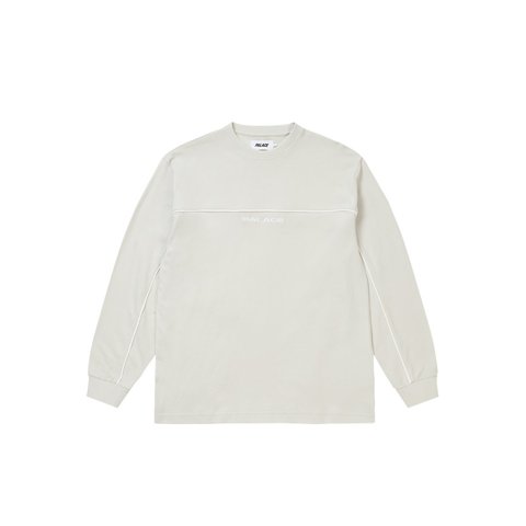 Palace RUN IT LONGSLEEVE CONCRETE GREY - Style 3