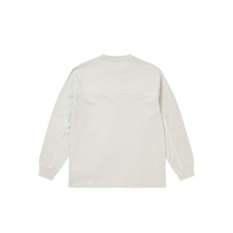 Palace RUN IT LONGSLEEVE CONCRETE GREY - Style 3