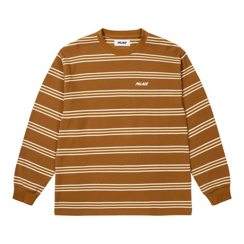 Palace TRIO STRIPE LONGSLEEVE FOX - Style 3