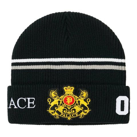 Palace ESTABLISHED BEANIE BLACK - Style 4