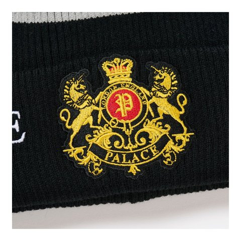 Palace ESTABLISHED BEANIE BLACK - Style 4