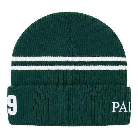 Palace ESTABLISHED BEANIE RACEY GREEN - Style 4