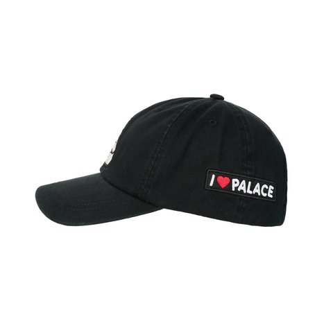 Palace LUCKY P3 6-PANEL BLACK - Style 4