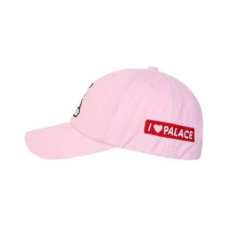 Palace LUCKY P3 6-PANEL SWEET PINK - Style 4