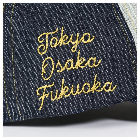 Palace PALACE EVISU SNAPBACK REVERSE INDIGO - Style 6