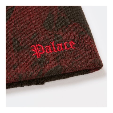 Palace SMOKED NEIN CUFF BEANIE FOX - Style 3