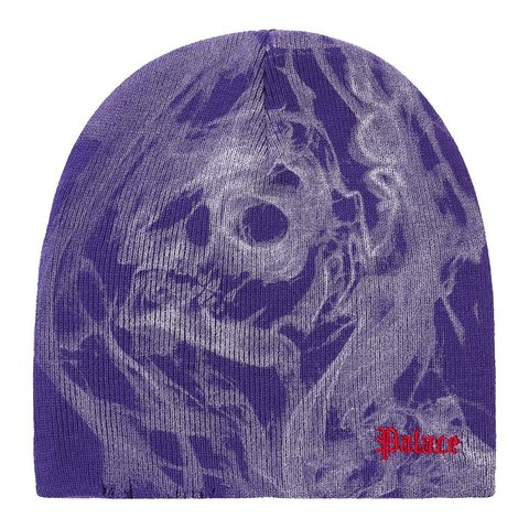 Palace SMOKED NEIN CUFF BEANIE SOUR GRAPE - Style 3
