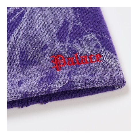 Palace SMOKED NEIN CUFF BEANIE SOUR GRAPE - Style 3
