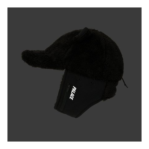 Palace TEDDY EARS EARFLAPPER BLACK - Style 5