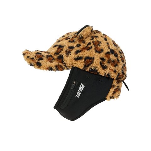 Palace TEDDY EARS EARFLAPPER LEOPARD - Style 5
