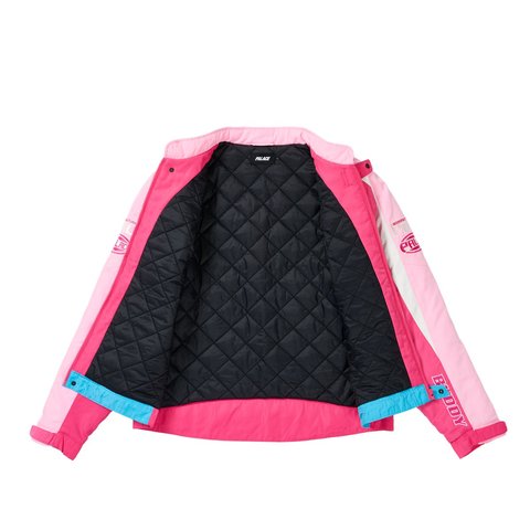 Palace EVEN FASTER JACKET PINK - Style 5