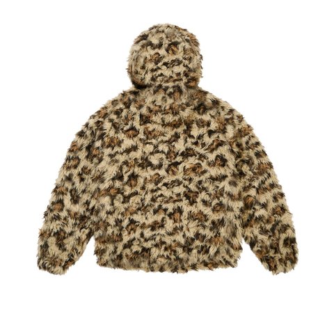 Palace FURRY FLEECE JACKET LEOPARD - Style 3
