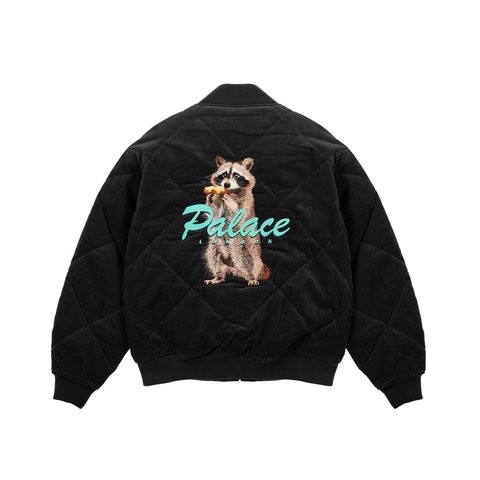 Palace HUNGRY RACCOON JACKET BLACK - Style 4