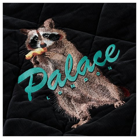 Palace HUNGRY RACCOON JACKET BLACK - Style 4