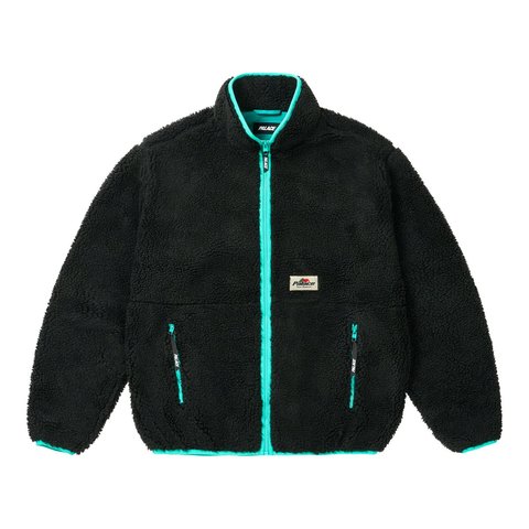 Palace INDOOR FUNNEL FLEECE BLACK - Style 5