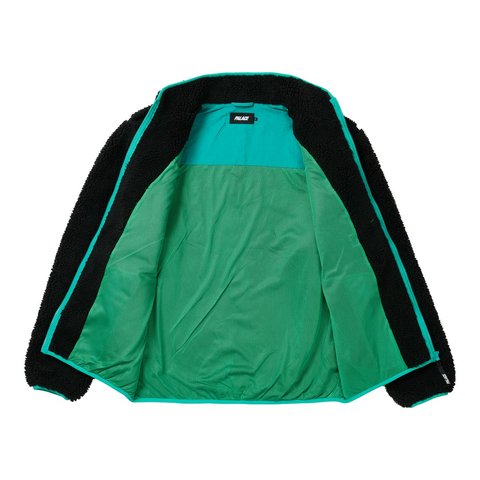 Palace INDOOR FUNNEL FLEECE BLACK - Style 5