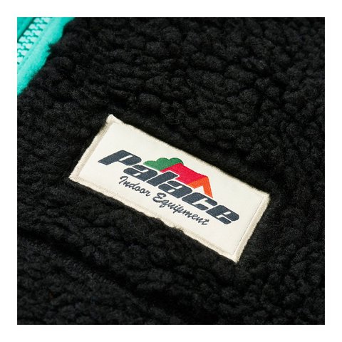 Palace INDOOR FUNNEL FLEECE BLACK - Style 5
