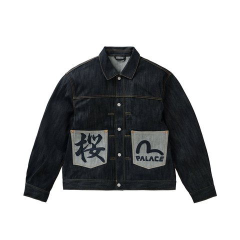 Palace PALACE EVISU TYPE 2 DENIM JACKET INDIGO - Style 3