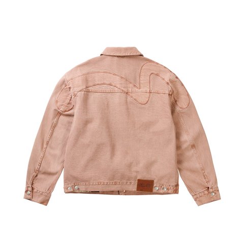 Palace PALACE EVISU TYPE 2 DENIM JACKET PINK WASH - Style 3
