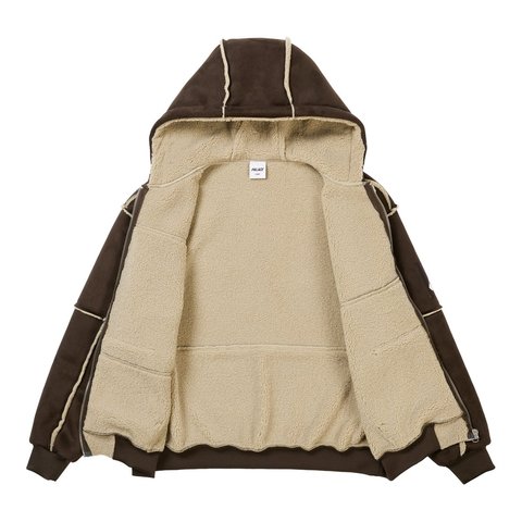 Palace PATCH ME UP SHEARLING JACKET FOX - Style 4