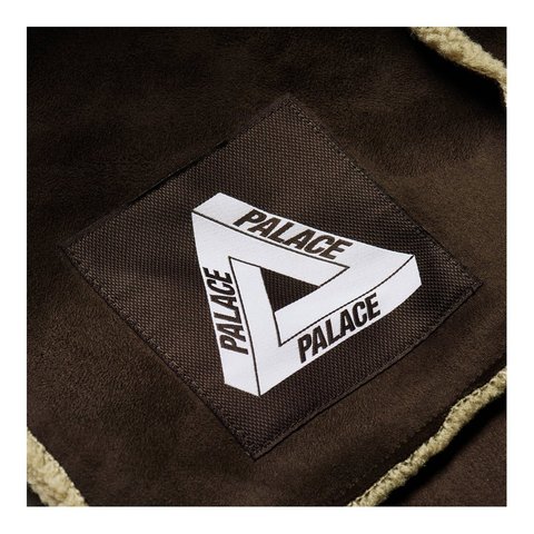 Palace PATCH ME UP SHEARLING JACKET FOX - Style 4