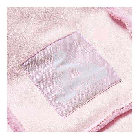 Palace PATCH ME UP SHEARLING JACKET SWEET PINK - Style 4