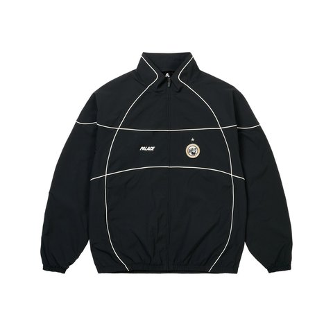 Palace PRO TEAM PIPED SHELL JACKET BLACK - Style 3