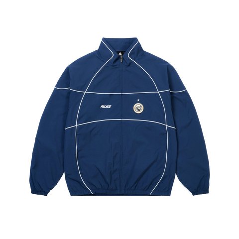 Palace PRO TEAM PIPED SHELL JACKET NAVY - Style 3